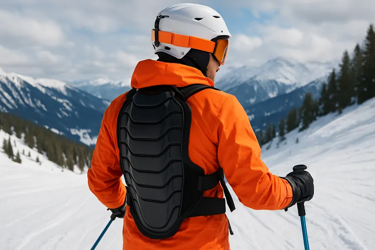Rugbeschermer voor skien kiezen veiligheid en comfort op de piste